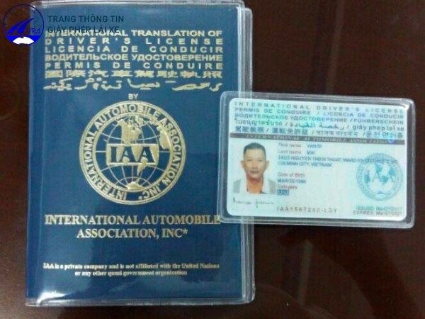 Bằng lái xe quốc tế AA1 do Mỹ cấp là như thế nào