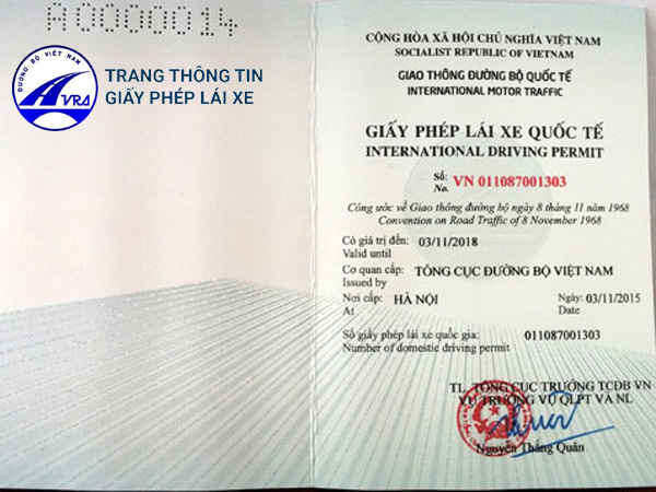 Giấp phép lái xe quốc tê IDP Giấp phép lái xe quốc tê IDP