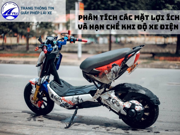 Phân tích các mặt lợi ích và hạn chế khi độ xe điện