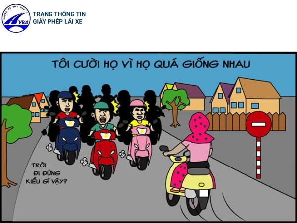 Thế nào là lỗi đi ngược chiều