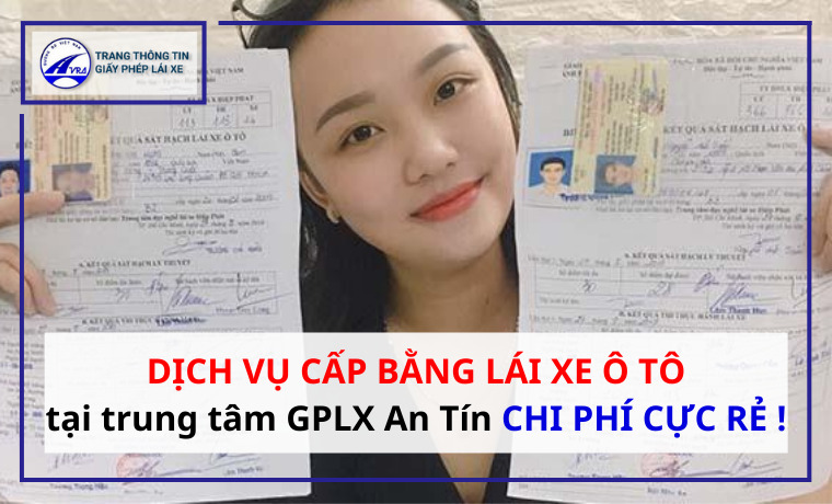 dịch vụ cấp lại bằng lái xe