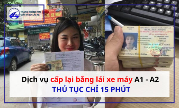 Cấp bằng lái xe máy