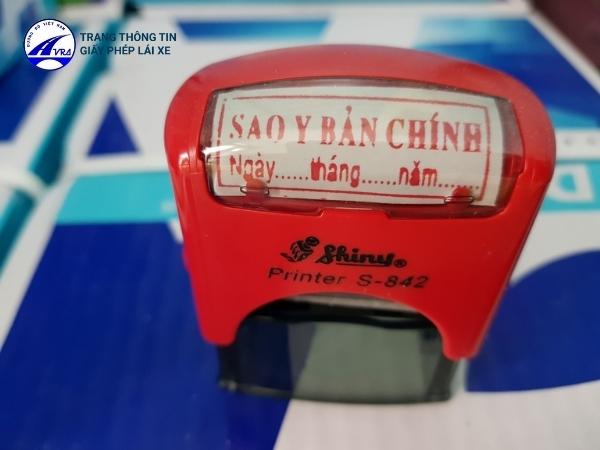 Sao y chứng thực Sao y chứng thực