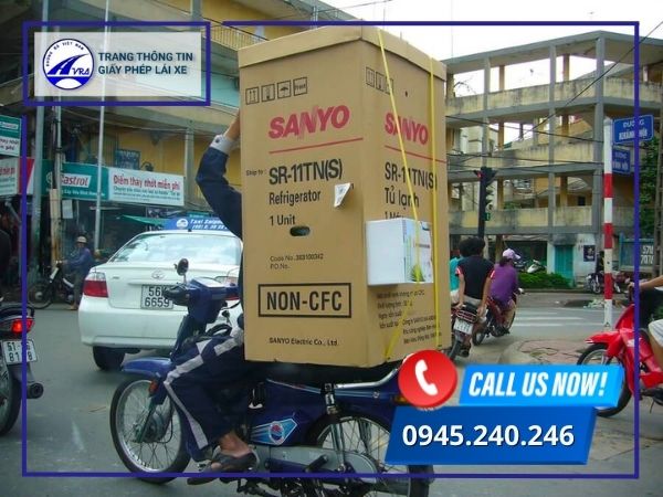 Những nơi nào thì nên vận chuyển tủ lạnh bằng xe máy