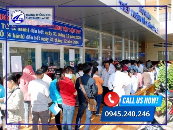 đổi giấy phép lái xe hạng D ở đâu