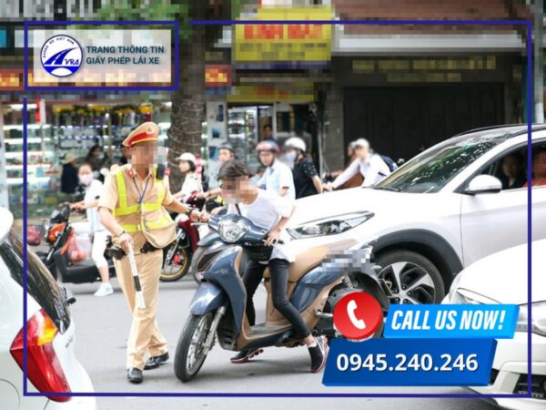 Không gương chiếu hậu phạt bao nhiêu