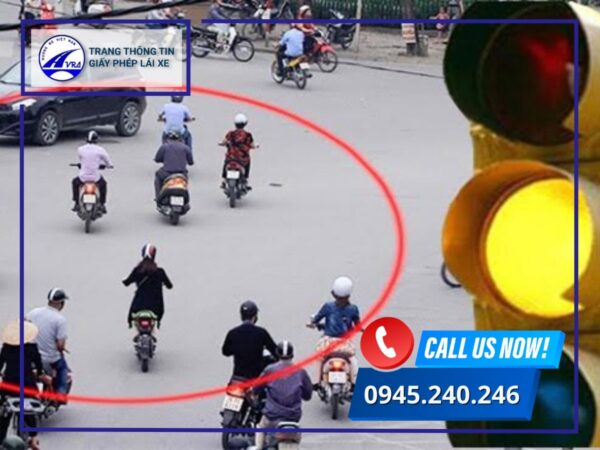 Lỗi vượt đèn đỏ ô tô 