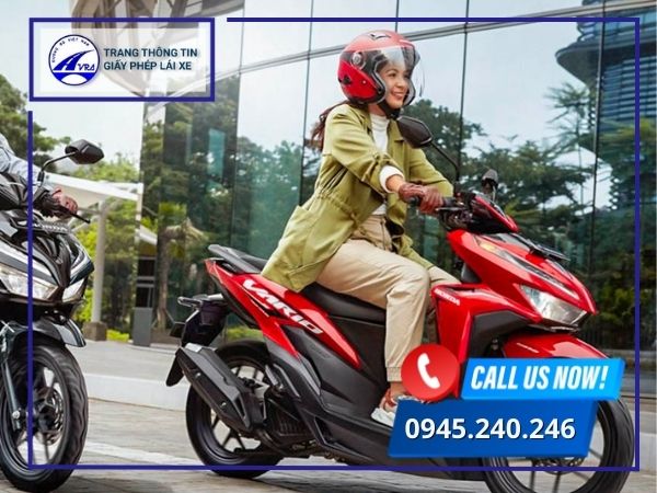 cách chạy xe tay ga Vario