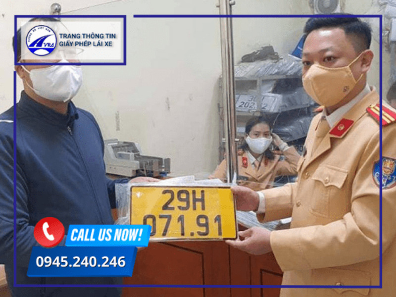 Biển số xe màu vàng là gì? Áp dụng cho những loại xe nào? 5 Đợi kết quả hồ sơ để nhận biển số mới