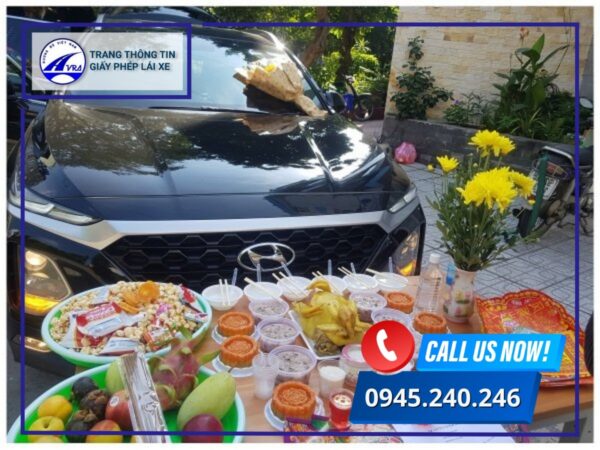 Cách cúng xe mới mua
