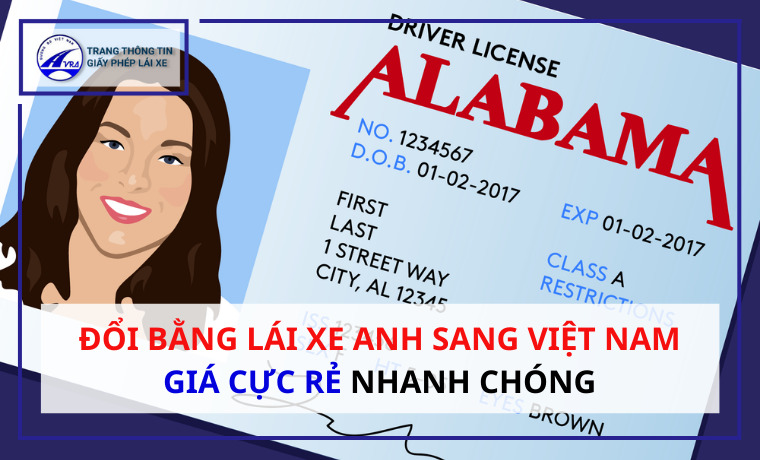 Đổi bằng lái xe Anh sang Việt Nam GIÁ CỰC RẺ Nhanh Chóng 1 Đổi bằng lái xe Anh sang Việt Nam GIÁ CỰC RẺ Nhanh Chóng