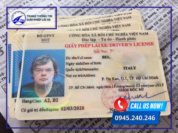 Thời hạn của các bằng lái sau khi đổi về Việt Nam Thời hạn của các bằng lái sau khi đổi về Việt Nam