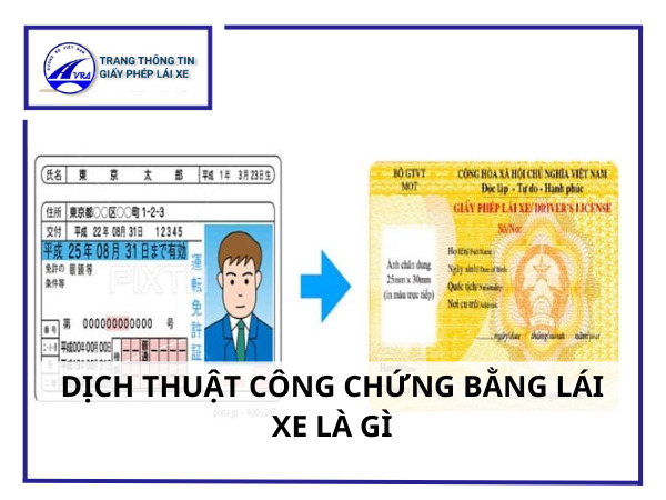 Dịch thuật công chứng bằng lái xe 2 Dịch thuật công chứng bằng lái xe là gì
