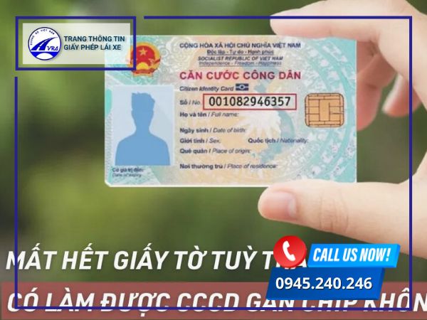 Khi mất hết giấy tờ thì nên làm cái nào trước Khi mất hết giấy tờ thì nên làm cái nào trước