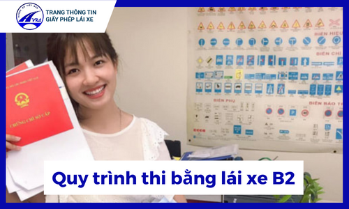 Điều kiện và quy trình thi bằng lái xe B2 mới nhất hiện nay 3 Điều kiện thi bằng lái xe B2