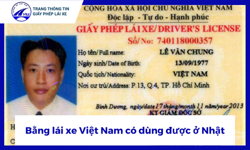 Bằng lái xe Việt Nam