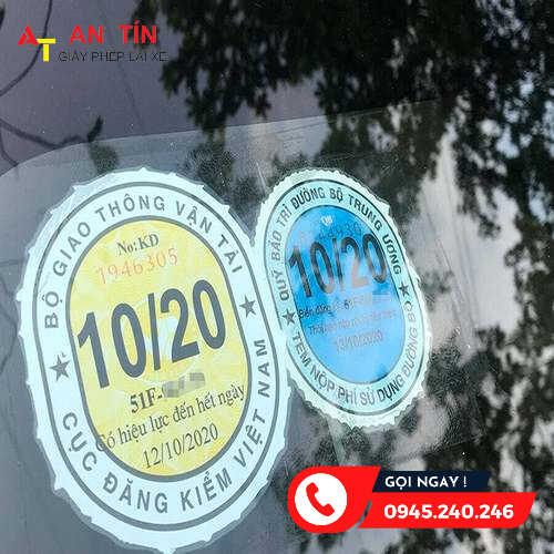 Tem đăng kiểm xe 