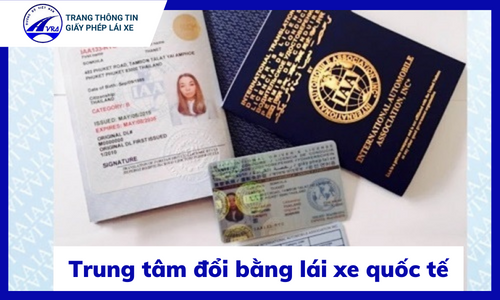 Trung tâm đổi bằng lái xe quốc tế