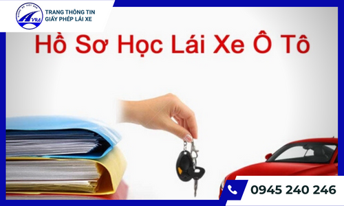 Hồ sơ học lái xe ô tô hạng B