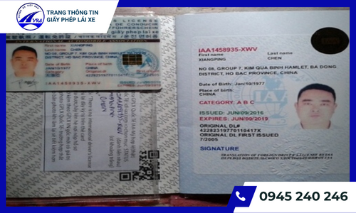 Điều kiện đổi bằng lái xe quốc tế IAA