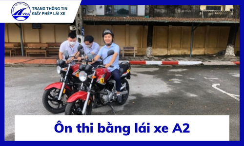 Thi bằng lái xe A2