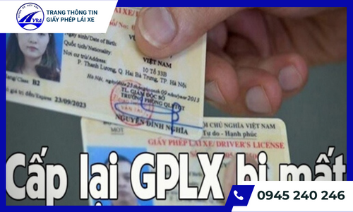 Quy trình xin cấp lại bằng lái xe ô tô bị mất tại An Tín