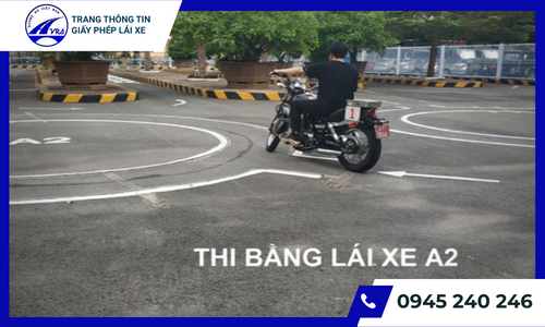 Thi thực hành - thi bằng a2 bao nhiêu tiền 2023 