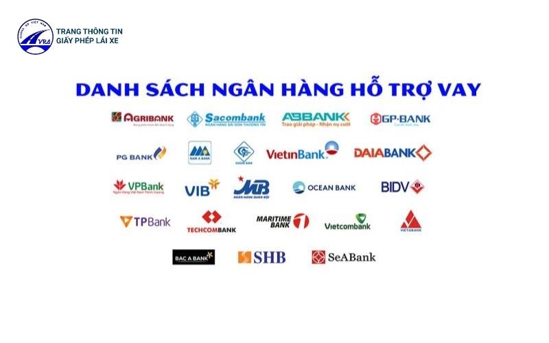 Một số ngân hàng hỗ trợ cho vay mua xe trả góp