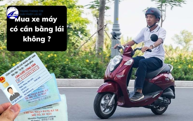 Mua xe trả góp không cần bằng lái xe