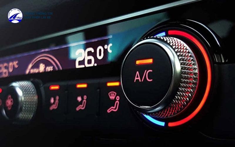 Các nút ký hiệu trên bảng điều khiển ô tô
