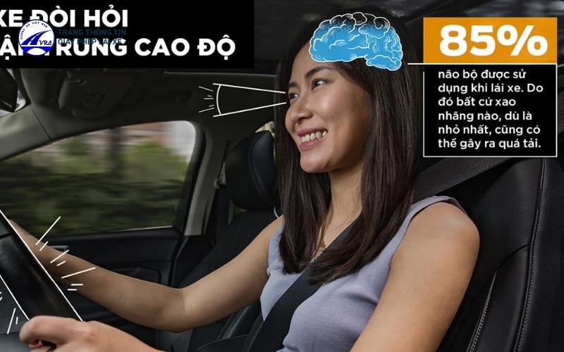Giữ sự tập trung cao độ khi lái xe