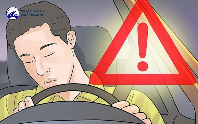Buồn ngủ khi lái xe gây ra những hệ lụy nghiêm trọng