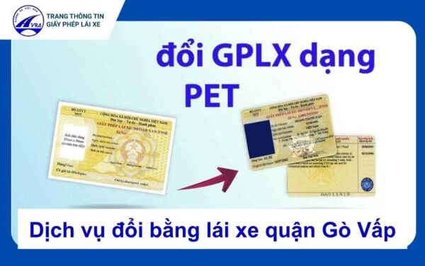 Đổi bằng lái xe quận Gò Vấp
