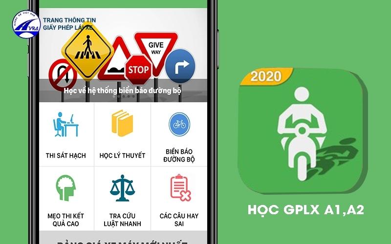 Ứng dụng thi bằng lái xe máy vô cùng thuận tiện cho thí sinh