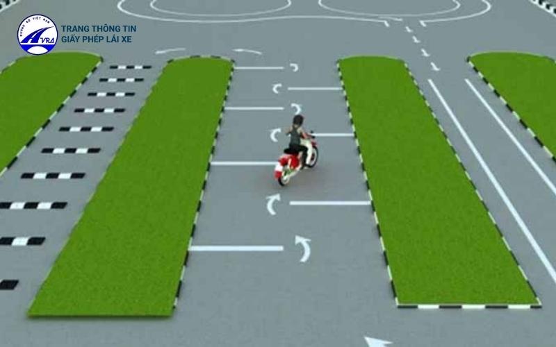 Điều khiển xe bài ziczac theo vạch mũi tên