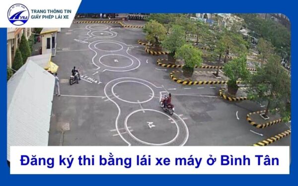 Đăng ký thi bằng lái xe máy ở Bình Tân