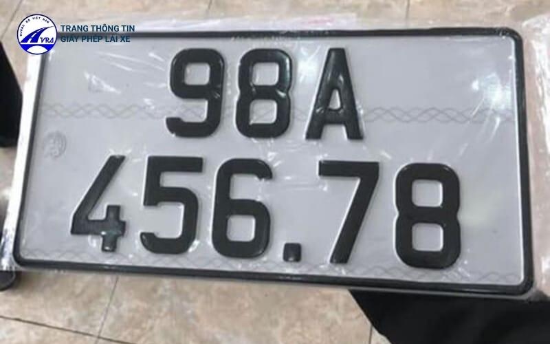 Biển số xe 98 thuộc tỉnh Bắc Giang