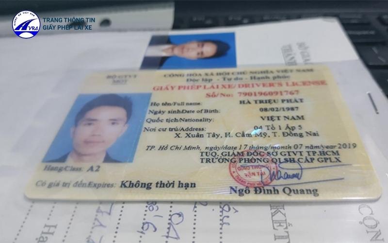 Bằng lái xe A2 cho phép người điều khiển xe máy có dung tích trên 175cc