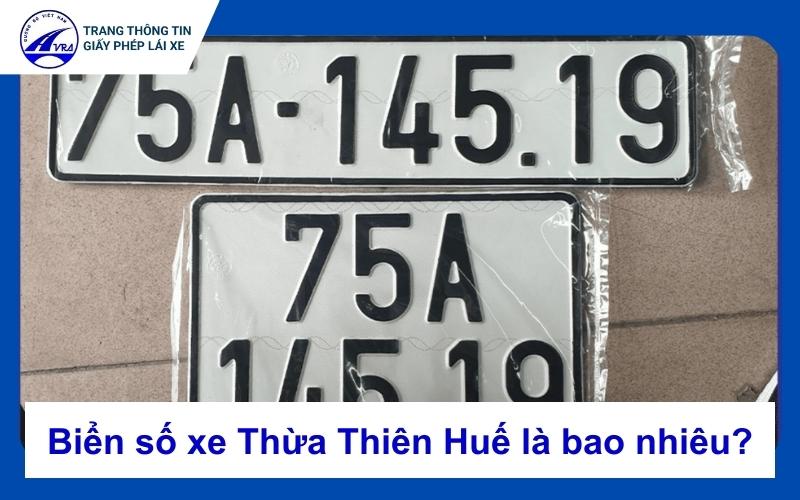 Biển số xe Thừa Thiên Huế theo từng khu vực mới nhất 2026 1 Biển số xe Huế