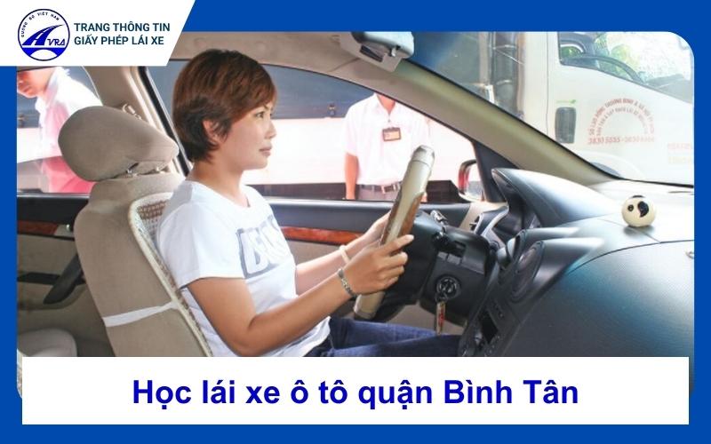 Học lái xe ô tô quận Bình Tân