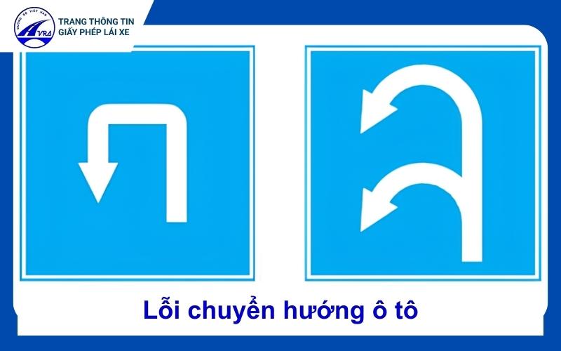 Lỗi chuyển hướng ô tô phổ biến và quy tắc chung cần biết 1 Lỗi chuyển hướng ô tô