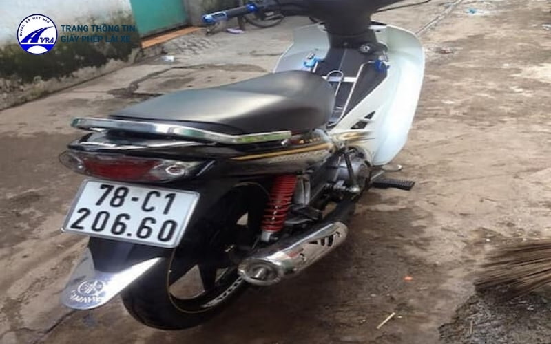 Biển số xe máy 78