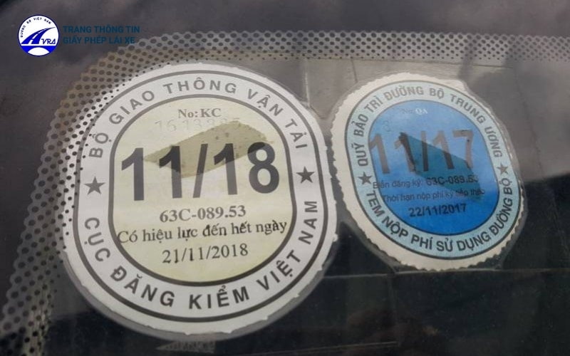 Tem chứng nhận phí đường bộ