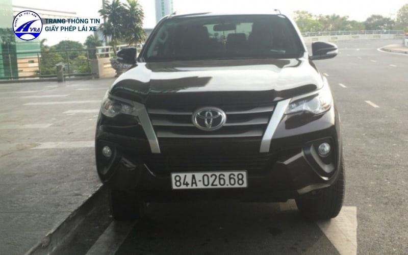 Biển xe tỉnh Trà Vinh có ký hiệu là 84