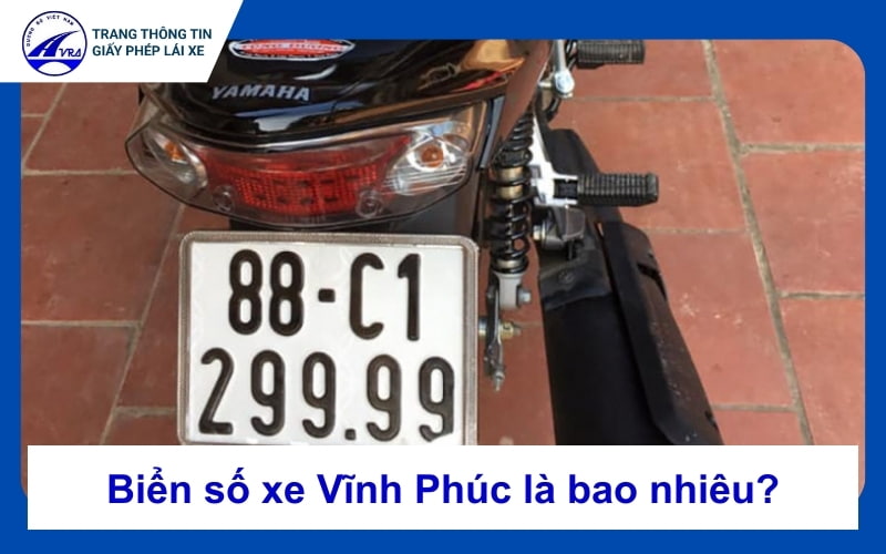 Biển số xe Vĩnh Phúc là bao nhiêu? Quy định mới nhất 1 Biển số xe Vĩnh Phúc