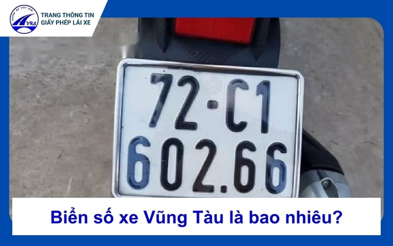 Biển số xe Vũng Tàu là bao nhiêu theo quy định mới nhất 1 Biển số xe Vũng Tàu