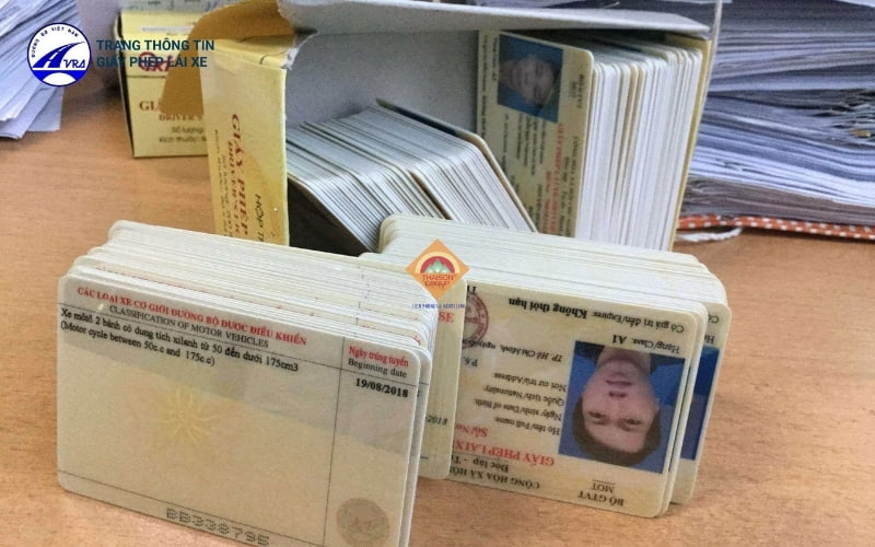 Có thể làm lại bằng lái A1 bị mất nếu còn hồ sơ gốc