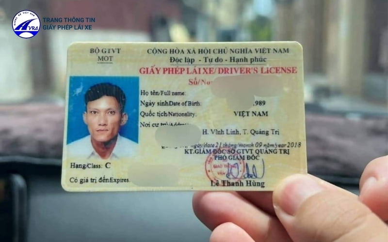 Bằng lái xe ô tô hạng C