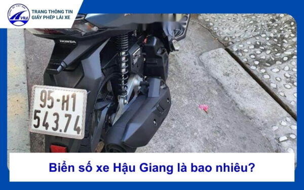Biển số xe Hậu Giang