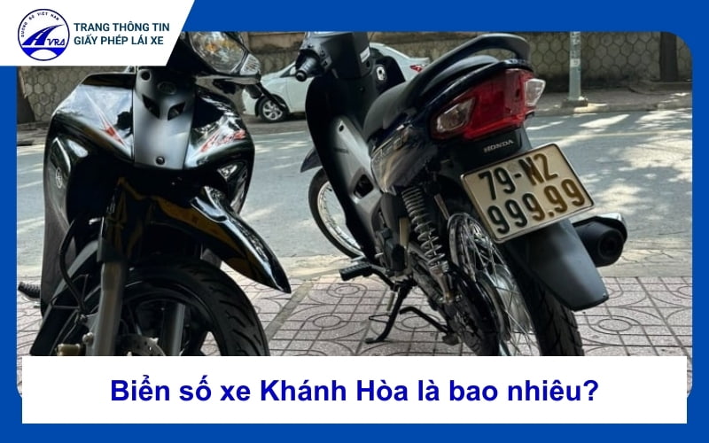 Biển số xe Khánh Hòa là bao nhiêu? Cập nhật chi tiết nhất 1 Biển số xe Khánh Hòa